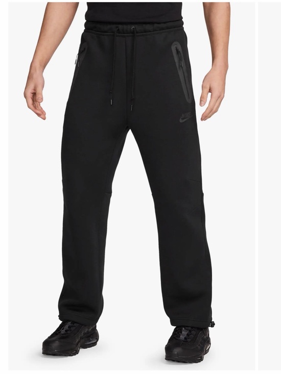 Nike Other - Nike Tech Fleece Open-Hem Pants Black Men’s Size Medium